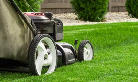 Mowing Grass